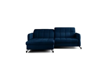 Seksjon Eltap Lorelle 225x160x105 cm - Monolith 77, Blå, Venstre - Møbler - Sofaer - Sovesofaer - Sovesofa divan