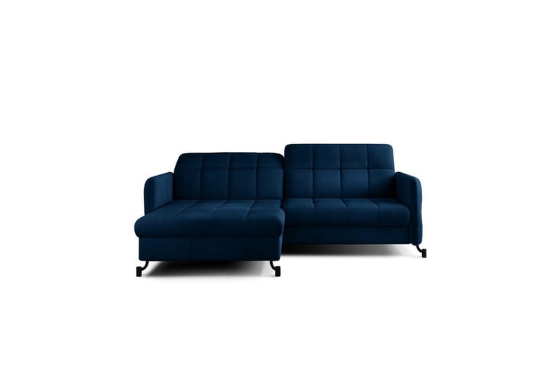 Seksjon Eltap Lorelle 225x160x105 cm - Monolith 77, Blå, Venstre - Møbler - Sofaer - Sovesofaer - Sovesofa divan