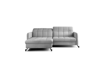 Seksjon Eltap Lorelle 225x160x105 cm - Monolith 84, Lys grå, Venstre - Møbler - Sofaer - Sovesofaer - Sovesofa divan