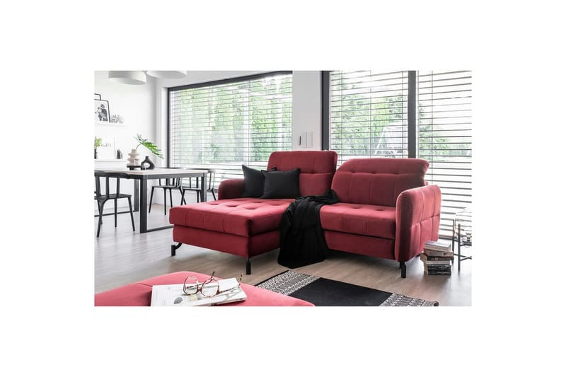 Seksjon Eltap Lorelle 225x160x105 cm - Rivera 59, Venstre - Møbler - Sofaer - Sovesofaer - Sovesofa divan