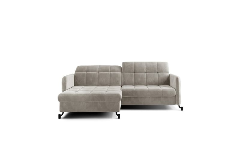 Seksjon Eltap Lorelle 225x160x105 cm - Paros 02, Beige, Venstre - Møbler - Sofaer - Sovesofaer - Sovesofa divan