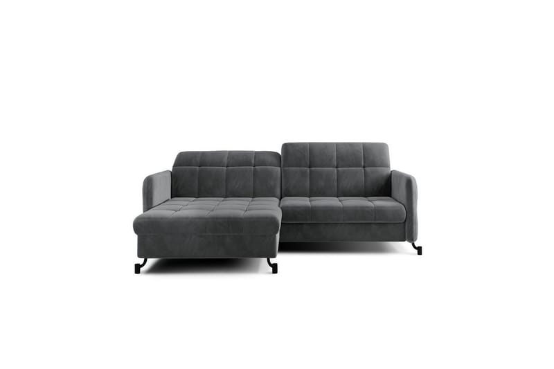 Seksjon Eltap Lorelle 225x160x105 cm - Paros 06, Grå, Venstre - Møbler - Sofaer - Sovesofaer - Sovesofa divan