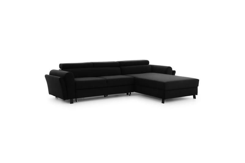 Seksjon Eltap Mariall 288x200x92 cm - Inari 96, Mørk Grå, Høyre - Møbler - Sofaer - Sovesofaer - Sovesofa divan
