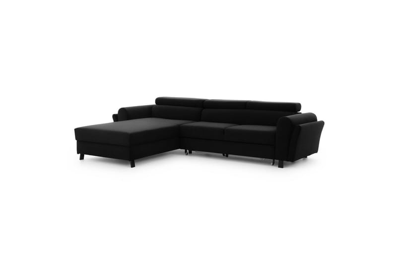 Seksjon Eltap Mariall 288x200x92 cm - Inari 96, Mørk Grå, Venstre - Møbler - Sofaer - Sovesofaer - Sovesofa divan