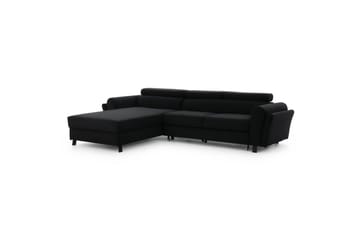 Seksjon Eltap Mariall 288x200x92 cm - Mat Velvet 99, Blå, Venstre - Møbler - Sofaer - Sovesofaer - Sovesofa divan