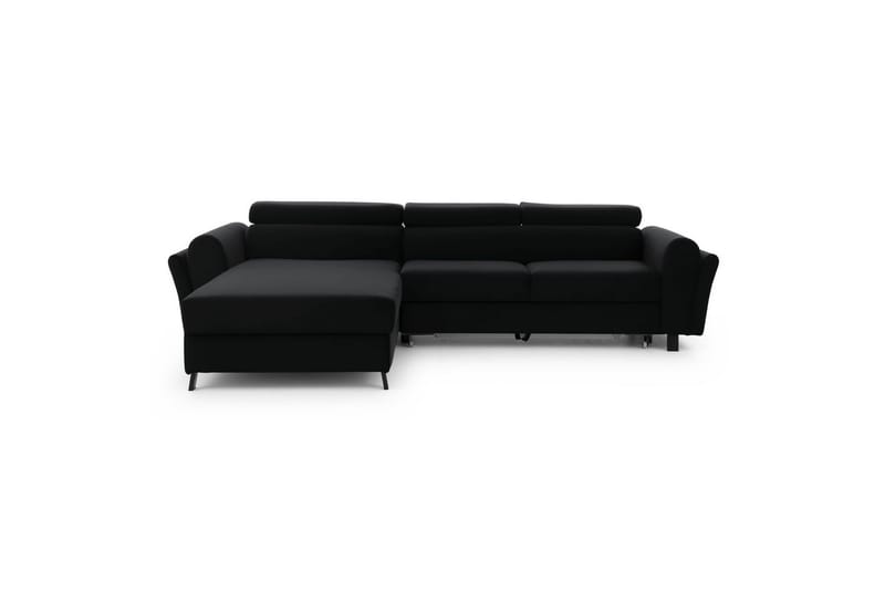 Seksjon Eltap Mariall 288x200x92 cm, Mat Velvet 99, Blå, Venstre