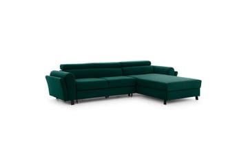 Seksjon Eltap Mariall 288x200x92 cm - Monolith 37, Grønn, Høyre - Møbler - Sofaer - Sovesofaer - Sovesofa divan