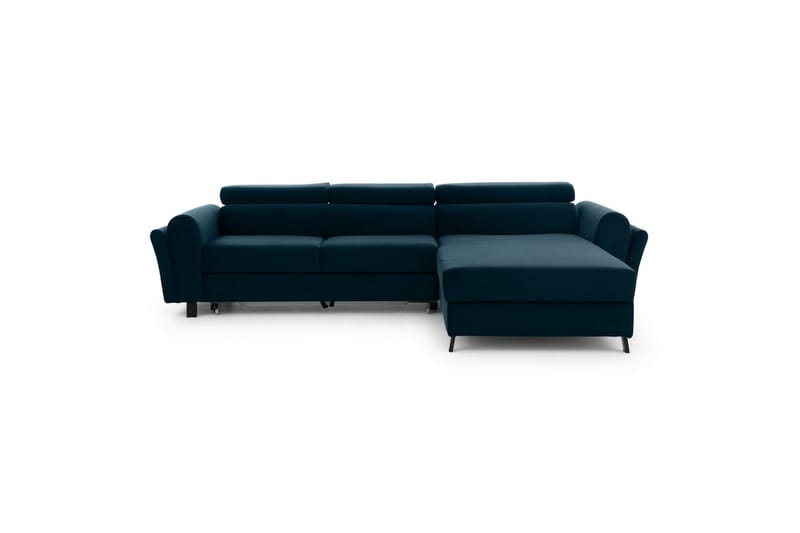 Seksjon Eltap Mariall 288x200x92 cm - Monolith 77, Blå, Høyre - Møbler - Sofaer - Sovesofaer - Sovesofa divan