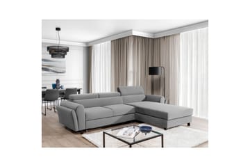 Seksjon Eltap Mariall 288x200x92 cm - Monolith 84, Lys Grå, Høyre - Møbler - Sofaer - Sovesofaer - Sovesofa divan