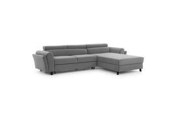 Seksjon Eltap Mariall 288x200x92 cm - Monolith 84, Lys Grå, Høyre - Møbler - Sofaer - Sovesofaer - Sovesofa divan
