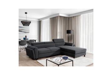 Seksjon Eltap Mariall 288x200x92 cm - Monolith 97, Mørk Grå, Høyre - Møbler - Sofaer - Sovesofaer - Sovesofa divan