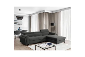 Seksjon Eltap Mariall 288x200x92 cm - Sawana 21, Grå, Høyre - Møbler - Sofaer - Sovesofaer - Sovesofa divan