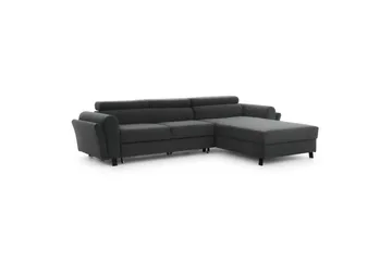 Seksjon Eltap Mariall 288x200x92 cm - Paros 06, Grå, Høyre - Møbler - Sofaer - Sovesofaer - Sovesofa divan