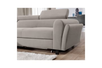 Seksjon Eltap Mariall 288x200x92 cm - Paros 02, Beige, Venstre - Møbler - Sofaer - Sovesofaer - Sovesofa divan
