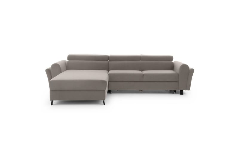 Seksjon Eltap Mariall 288x200x92 cm - Paros 02, Beige, Venstre - Møbler - Sofaer - Sovesofaer - Sovesofa divan