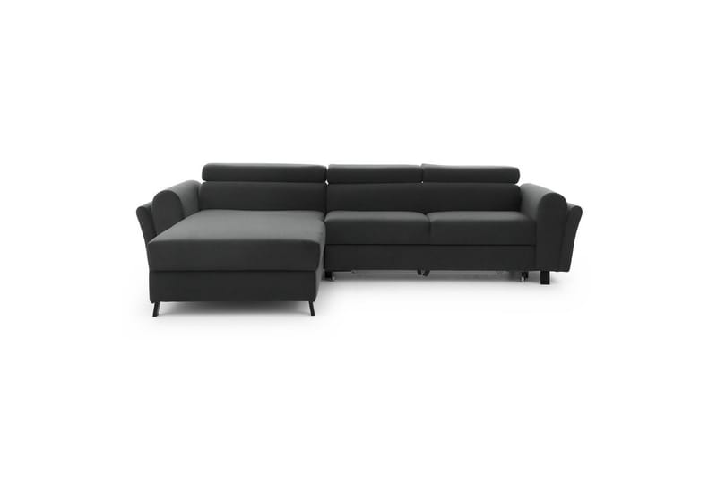 Seksjon Eltap Mariall 288x200x92 cm - Paros 06, Grå, Venstre - Møbler - Sofaer - Sovesofaer - Sovesofa divan