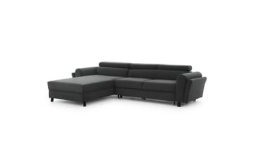 Seksjon Eltap Mariall 288x200x92 cm - Paros 06, Grå, Venstre - Møbler - Sofaer - Sovesofaer - Sovesofa divan