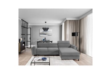 Seksjon Eltap Mariall 288x200x92 cm - Paros 05, Lys grå, Høyre - Møbler - Sofaer - Sovesofaer - Sovesofa divan