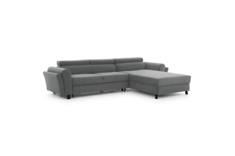 Seksjon Eltap Mariall 288x200x92 cm - Paros 05, Lys grå, Høyre - Møbler - Sofaer - Sovesofaer - Sovesofa divan