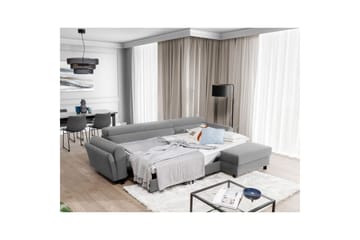 Seksjon Eltap Mariall 288x200x92 cm - Paros 05, Lys grå, Høyre - Møbler - Sofaer - Sovesofaer - Sovesofa divan