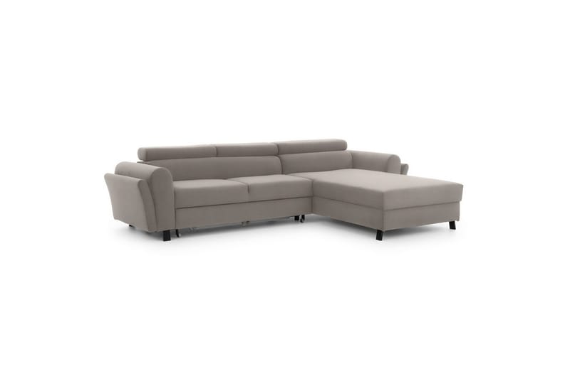Seksjon Eltap Mariall 288x200x92 cm - Paros 02, Beige, Høyre - Møbler - Sofaer - Sovesofaer - Sovesofa divan