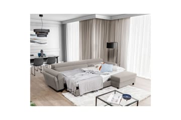 Seksjon Eltap Mariall 288x200x92 cm - Paros 02, Beige, Høyre - Møbler - Sofaer - Sovesofaer - Sovesofa divan