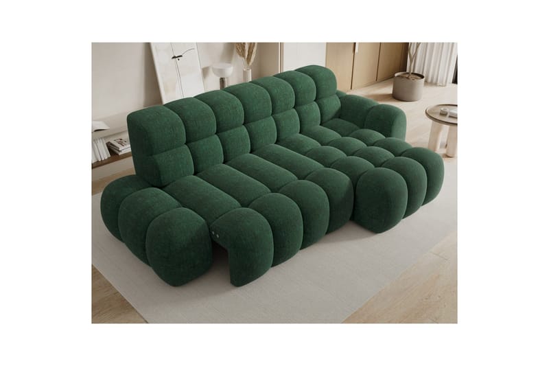 Seksjonssofa Eltap Ceedro 283x165x98 cm - Amore 35, Grønn, Høyre - Møbler - Sofaer - Sovesofaer - Sovesofa divan