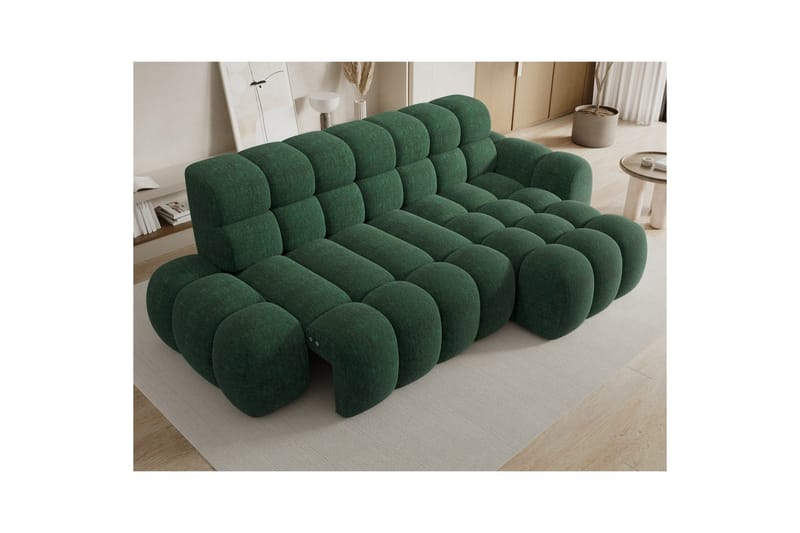 Seksjonssofa Eltap Ceedro 283x165x98 cm - Amore 35, Grønn, Høyre - Møbler - Sofaer - Sovesofaer - Sovesofa divan