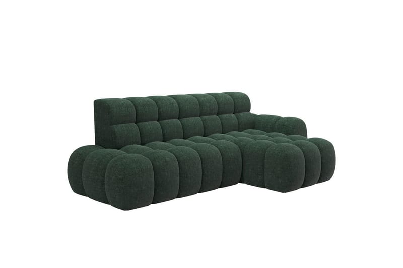 Seksjonssofa Eltap Ceedro 283x165x98 cm - Amore 35, Grønn, Høyre - Møbler - Sofaer - Sovesofaer - Sovesofa divan