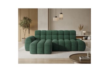 Seksjonssofa Eltap Ceedro 283x165x98 cm - Amore 35, Grønn, Venstre - Møbler - Sofaer - Sovesofaer - Sovesofa divan