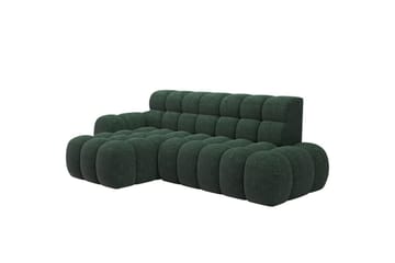Seksjonssofa Eltap Ceedro 283x165x98 cm - Amore 35, Grønn, Venstre - Møbler - Sofaer - Sovesofaer - Sovesofa divan