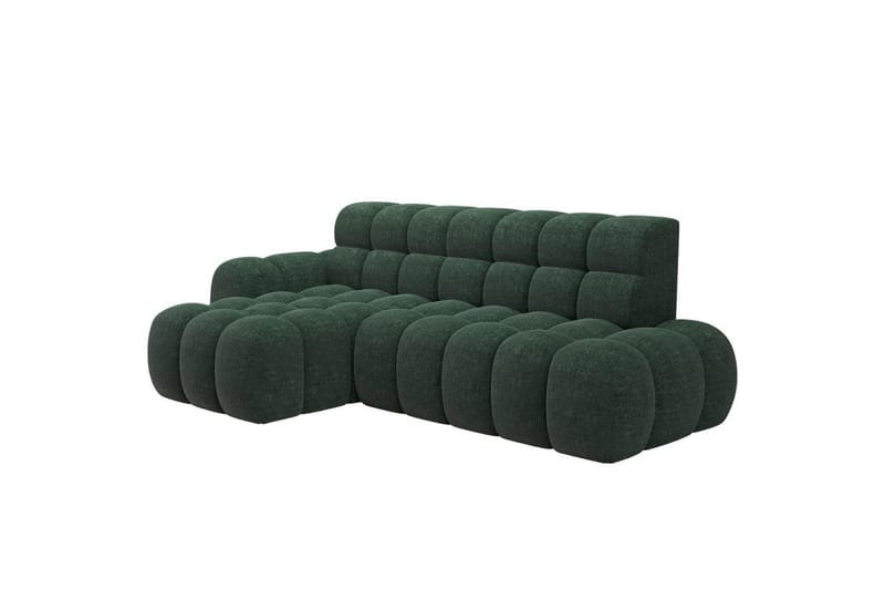 Seksjonssofa Eltap Ceedro 283x165x98 cm - Amore 35, Grønn, Venstre - Møbler - Sofaer - Sovesofaer - Sovesofa divan