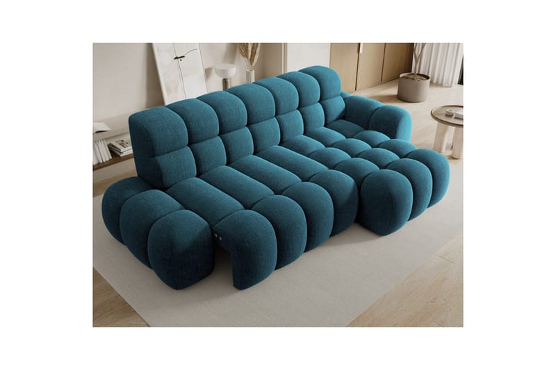Seksjonssofa Eltap Ceedro 283x165x98 cm - Amore 40, Blå, Høyre - Møbler - Sofaer - Sovesofaer - Sovesofa divan