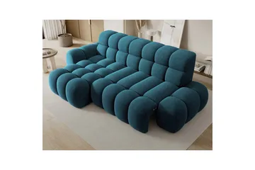 Seksjonssofa Eltap Ceedro 283x165x98 cm - Amore 40, Blå, Venstre - Møbler - Sofaer - Sovesofaer - Sovesofa divan