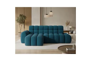 Seksjonssofa Eltap Ceedro 283x165x98 cm - Amore 40, Blå, Venstre - Møbler - Sofaer - Sovesofaer - Sovesofa divan