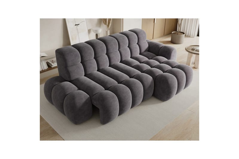 Seksjonssofa Eltap Ceedro 283x165x98 cm - Aura 04, Grå, Høyre - Møbler - Sofaer - Sovesofaer - Sovesofa divan