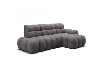 Seksjonssofa Eltap Ceedro 283x165x98 cm - Aura 04, Grå, Høyre - Møbler - Sofaer - Sovesofaer - Sovesofa divan