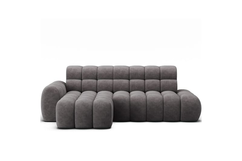 Seksjonssofa Eltap Ceedro 283x165x98 cm - Aura 04, Grå, Venstre - Møbler - Sofaer - Sovesofaer - Sovesofa divan