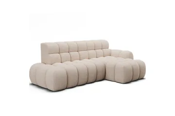 Seksjonssofa Eltap Ceedro 283x165x98 cm - Jarell 20, Beige, Høyre - Møbler - Sofaer - Sovesofaer - Sovesofa divan