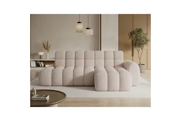 Seksjonssofa Eltap Ceedro 283x165x98 cm - Jarell 20, Beige, Høyre - Møbler - Sofaer - Sovesofaer - Sovesofa divan
