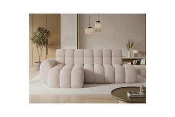 Seksjonssofa Eltap Ceedro 283x165x98 cm - Jarell 20, Beige, Venstre - Møbler - Sofaer - Sovesofaer - Sovesofa divan