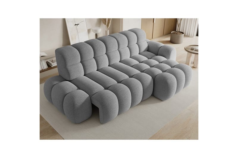 Seksjonssofa Eltap Ceedro 283x165x98 cm - Royal 04, Grå, Høyre - Møbler - Sofaer - Sovesofaer - Sovesofa divan