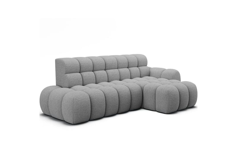 Seksjonssofa Eltap Ceedro 283x165x98 cm - Royal 04, Grå, Høyre - Møbler - Sofaer - Sovesofaer - Sovesofa divan
