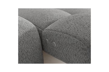 Seksjonssofa Eltap Ceedro 283x165x98 cm - Royal 04, Grå, Høyre - Møbler - Sofaer - Sovesofaer - Sovesofa divan