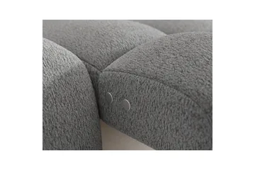 Seksjonssofa Eltap Ceedro 283x165x98 cm - Royal 04, Grå, Høyre - Møbler - Sofaer - Sovesofaer - Sovesofa divan