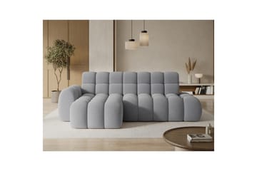 Seksjonssofa Eltap Ceedro 283x165x98 cm - Royal 04, Grå, Venstre - Møbler - Sofaer - Sovesofaer - Sovesofa divan