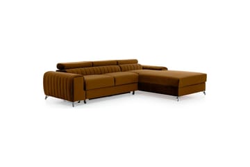 Seksjonssofa Eltap Grayson 278x205x92 cm - Loco 45, Gul, Høyre - Møbler - Sofaer - Sovesofaer - Sovesofa divan