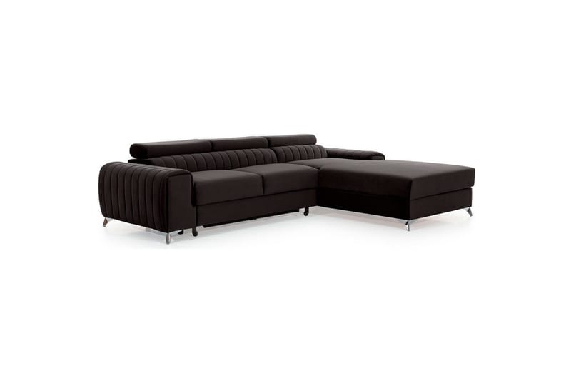 Seksjonssofa Eltap Grayson 278x205x92 cm - Loco 5, Grå, Høyre - Møbler - Sofaer - Sovesofaer - Sovesofa divan