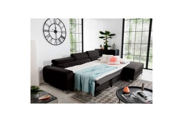 Seksjonssofa Eltap Grayson 278x205x92 cm - Loco 5, Grå, Høyre - Møbler - Sofaer - Sovesofaer - Sovesofa divan