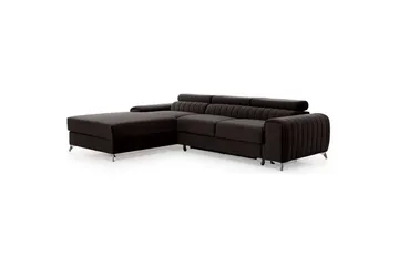 Seksjonssofa Eltap Grayson 278x205x92 cm - Loco 5, Grå, Venstre - Møbler - Sofaer - Sovesofaer - Sovesofa divan